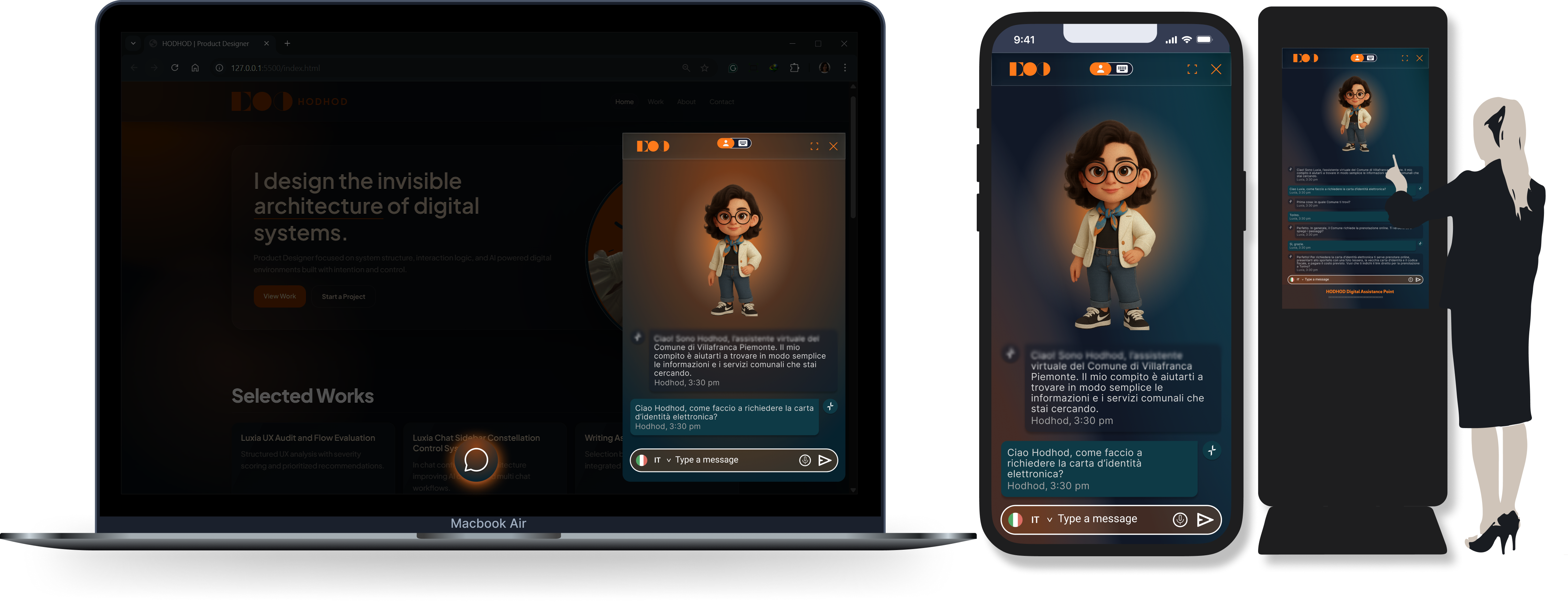 Civic UI adaptation and component state concept