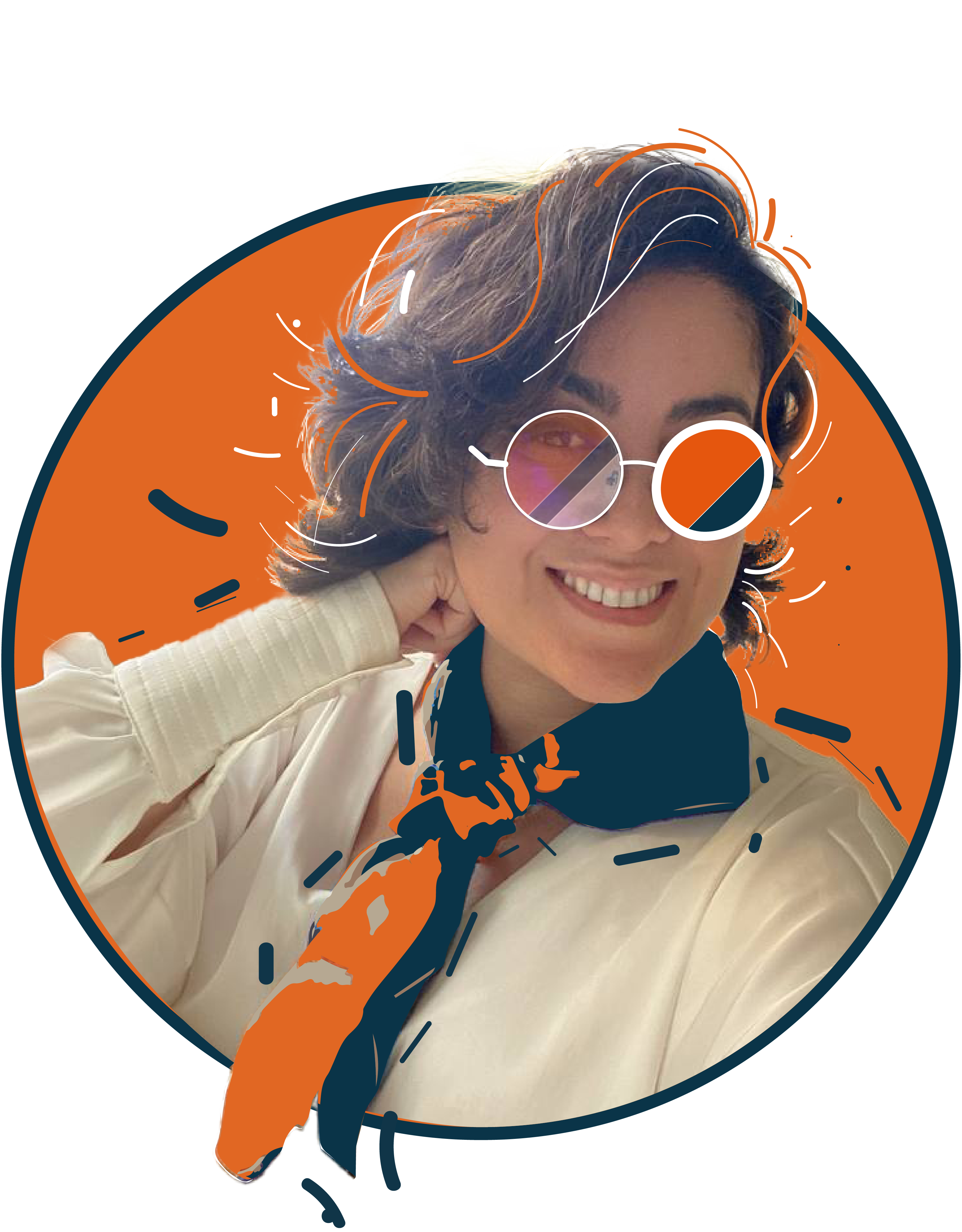 Portrait of Hoda Roshani